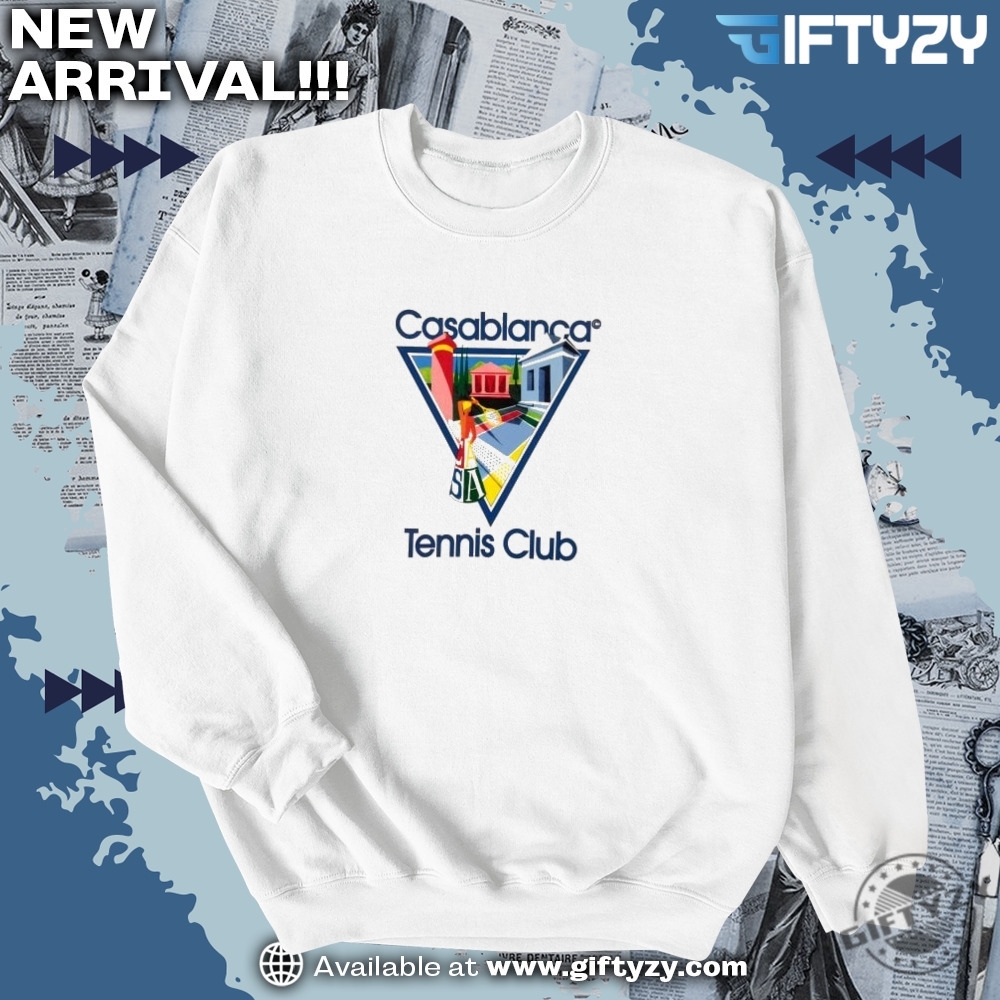 Casablanca Tennis Club Shirt 4 Casablanca Tennis Club Shirt