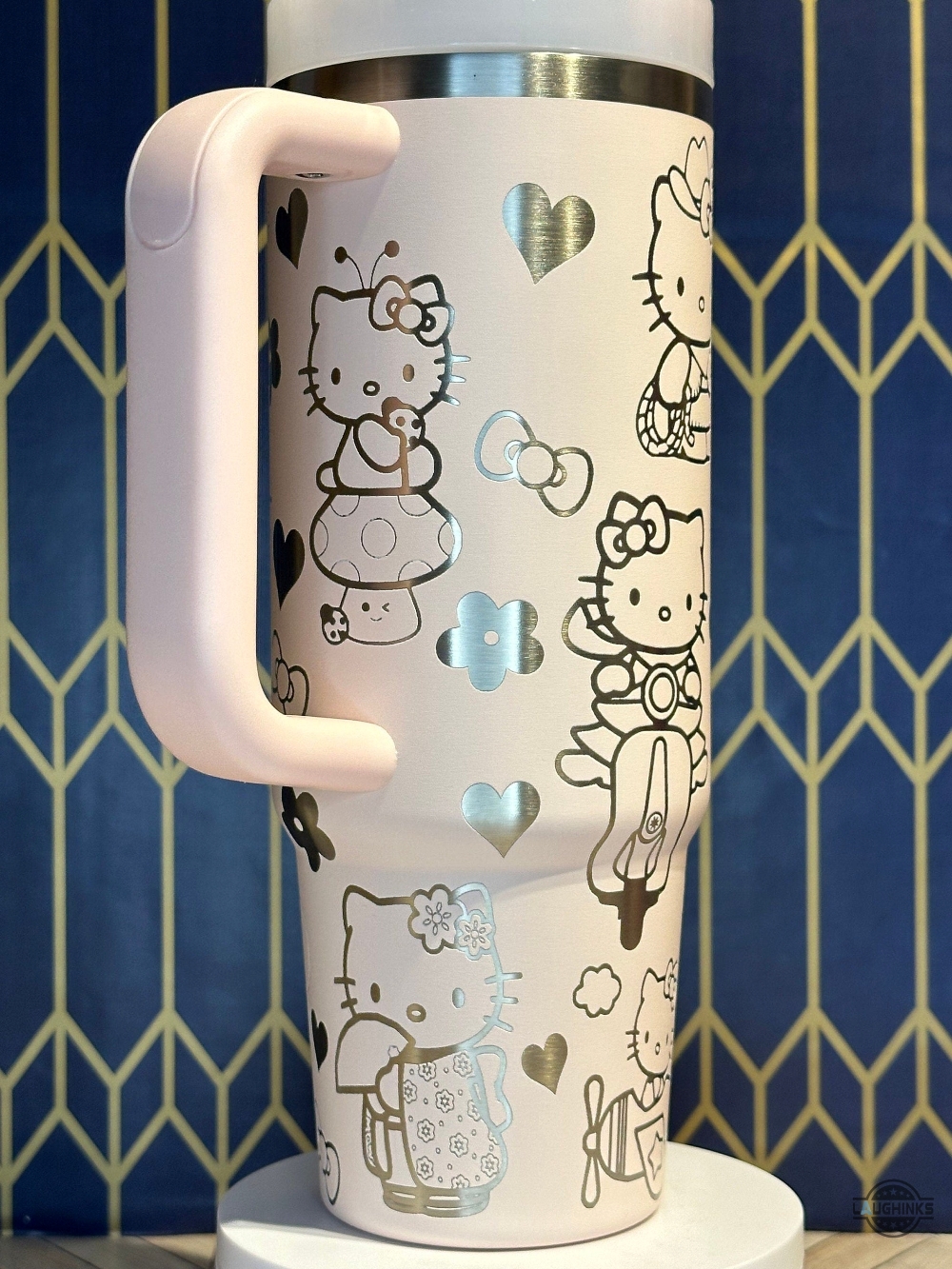 Cute Hello Kitty Engraved Tumbler 40Oz Dupe 12 Cute Hello Kitty Engraved Tumbler 40oz Dupe