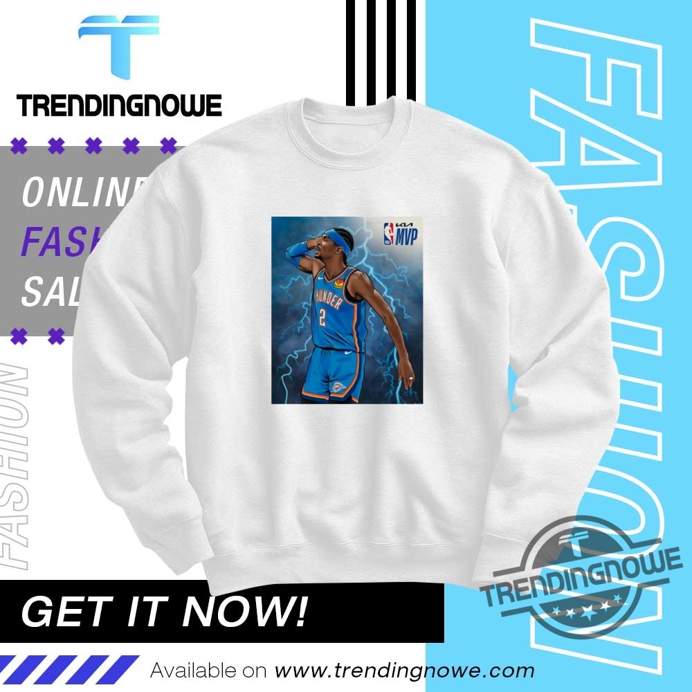 Shai Gilgeous Alexander 2025 Kia Nba Mvp Shirt 10 Shai Gilgeous Alexander 2025 Kia NBA MVP Shirt