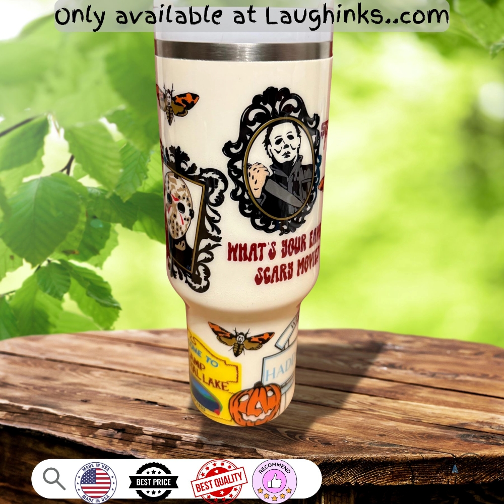 Horror Movie Characters Stanley Tumbler 40 Oz Dupe 8 Horror Movie Characters Stanley Tumbler 40 oz Dupe