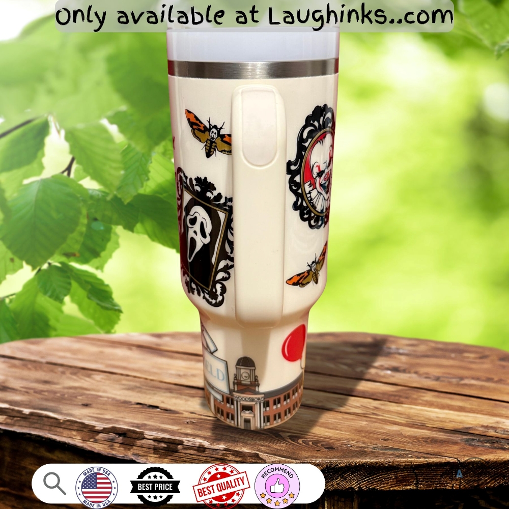Horror Movie Characters Stanley Tumbler 40 Oz Dupe 10 Horror Movie Characters Stanley Tumbler 40 oz Dupe