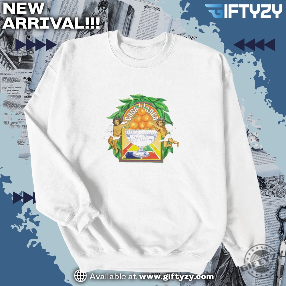 Casablanca Triomphe Dorange Unisex Shirt 4 Casablanca Triomphe Dorange unisex shirt