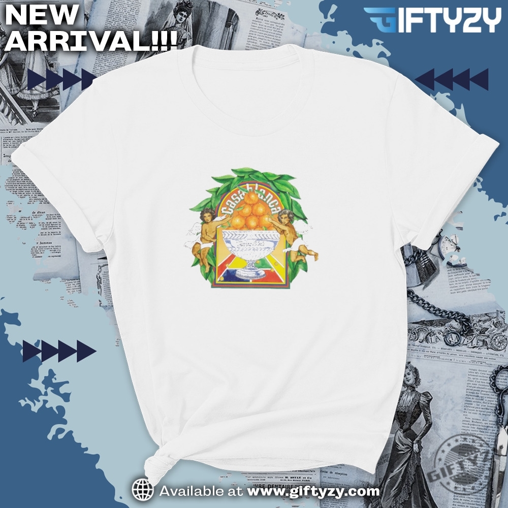 Casablanca Triomphe Dorange Unisex Shirt 5 Casablanca Triomphe Dorange unisex shirt