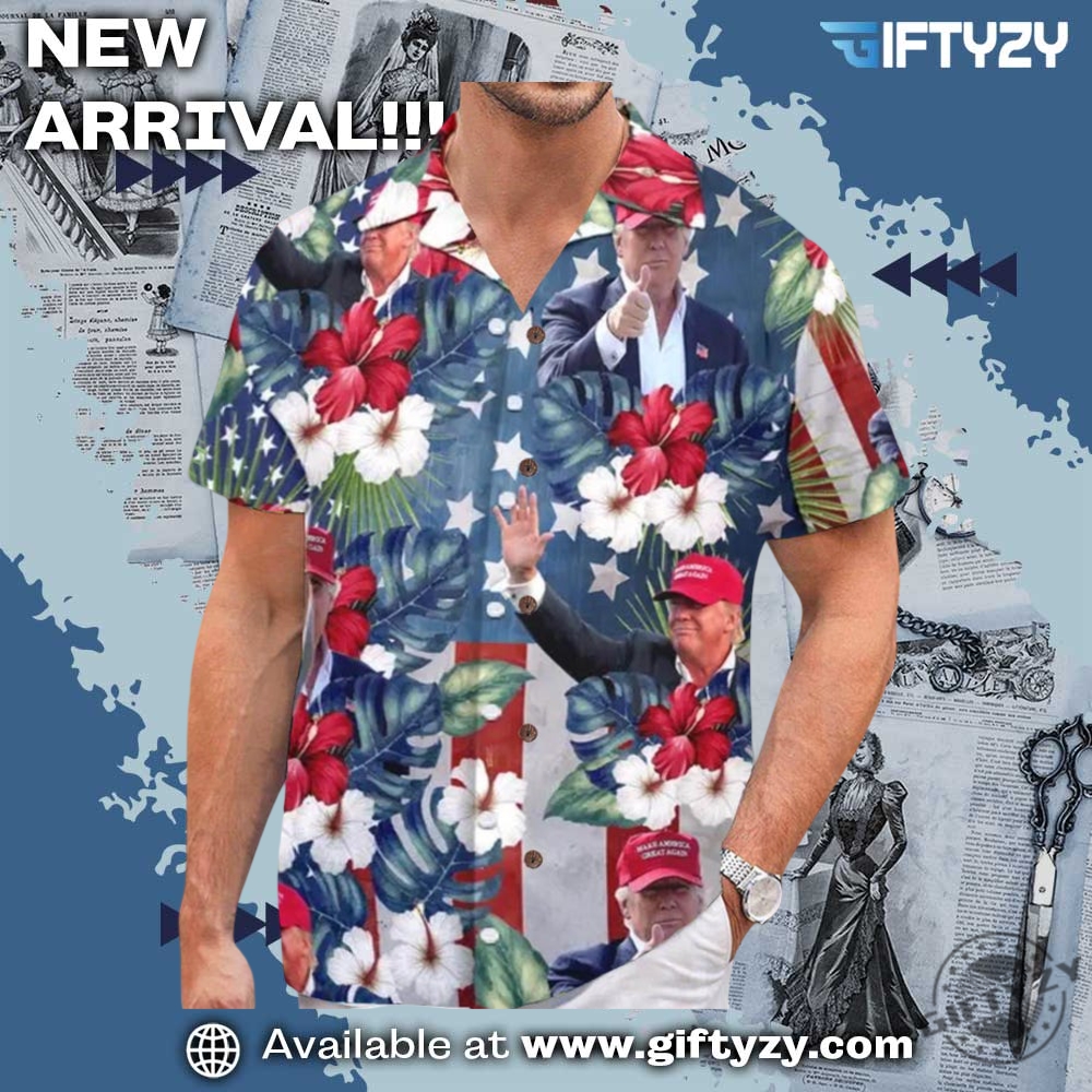 President Trump 4Th Of July Hawaiian Shirt Summer Outfit 5 President Trump 4th of July Hawaiian Shirt summer outfit