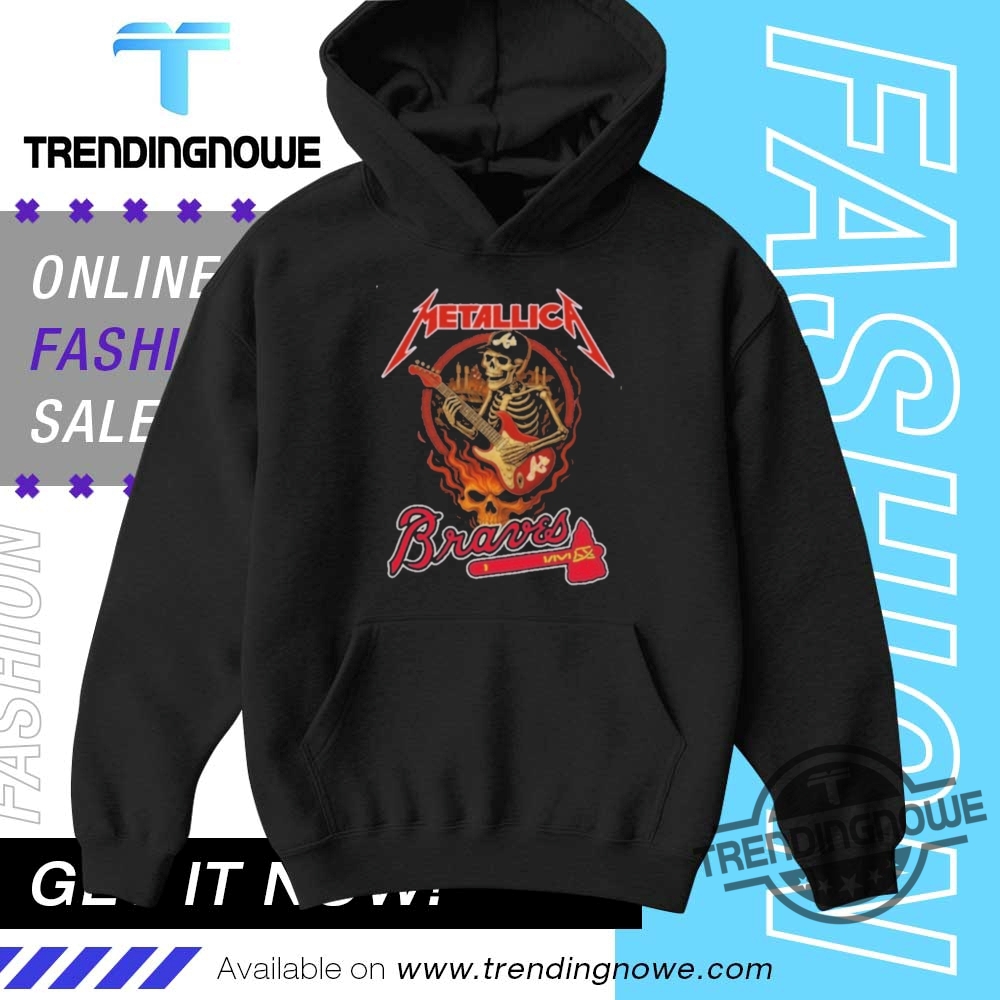 Metallica Braves Logo 2025 Shirt 9 Metallica Braves Logo 2025 Shirt