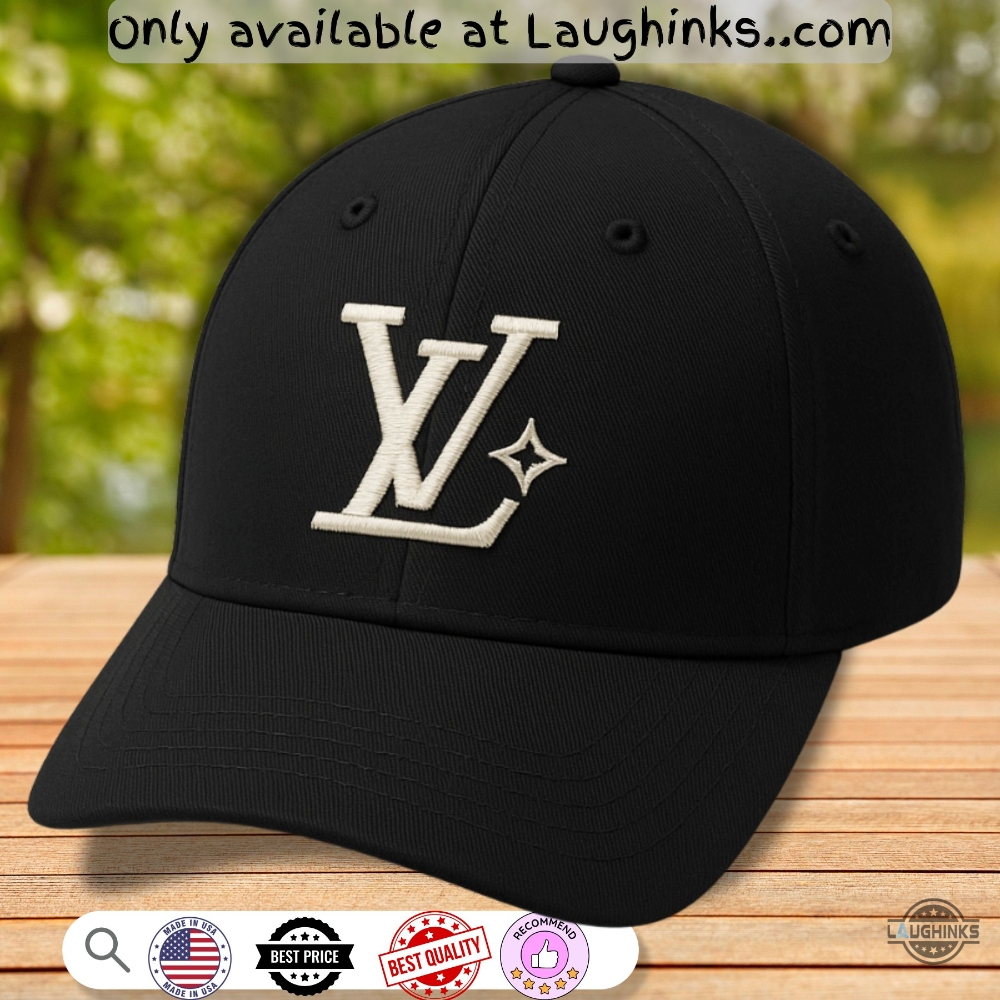 New Lv Louis Vuitton Embroidered Baseball Hat 5 New LV Louis Vuitton Embroidered Baseball Hat