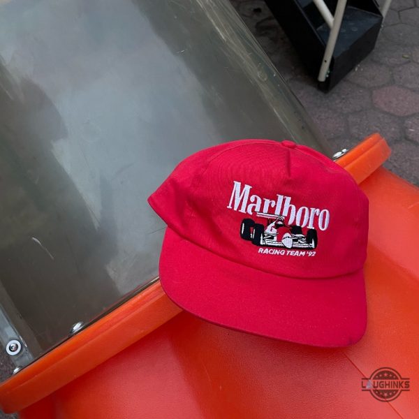 red marlboro racing team 92 hat snapback trucker classic baseball cap printed and embroidered laughinks 2