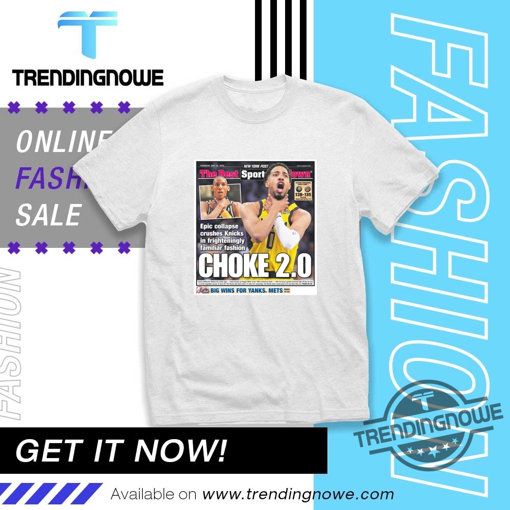 Paul Pierce The New York Post Tyrese Haliburton Choke 2.0 Shirt
