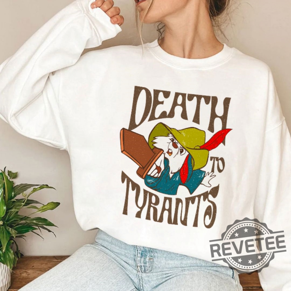 Skippy Rabbit Death To Tyrants Robin Hood Disney T Shirt Sherwood Forest Shirts revetee 2