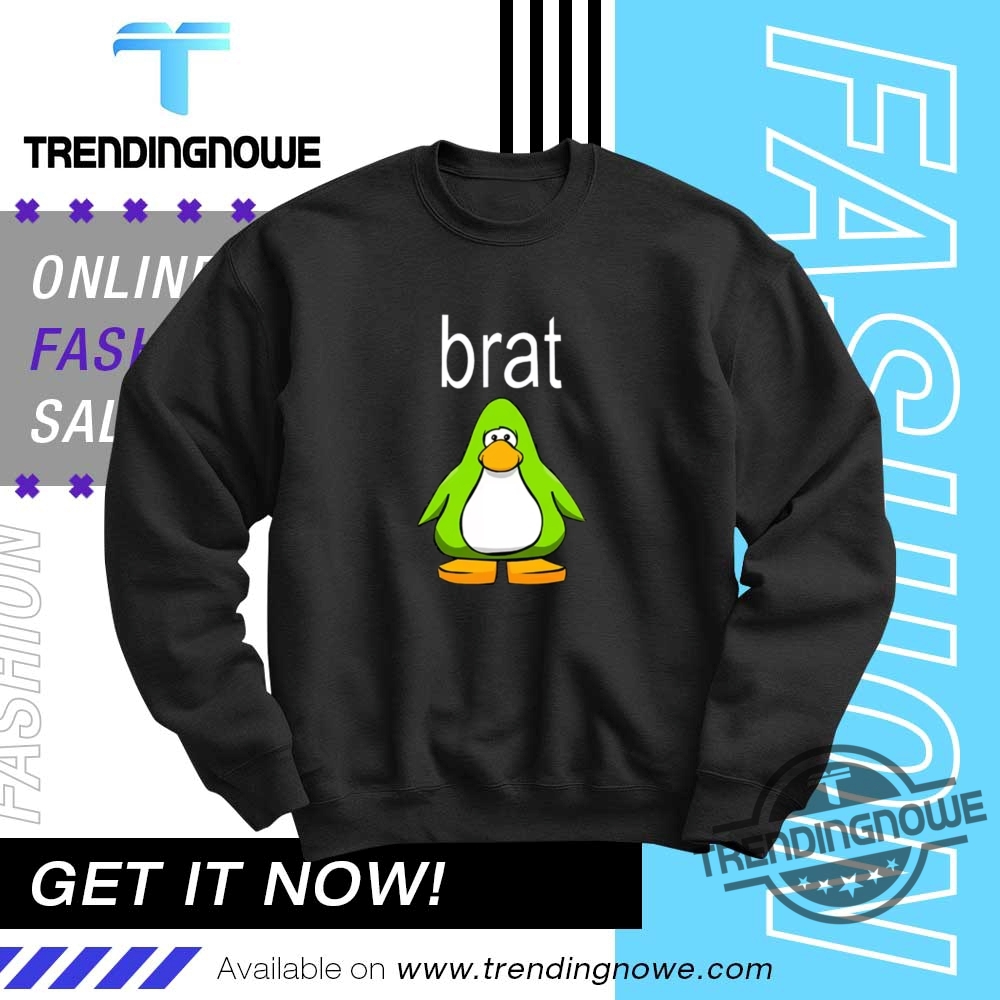 Charli Xcx Brat Penguin Club Brat Shirt 10 Charli Xcx Brat Penguin Club Brat Shirt