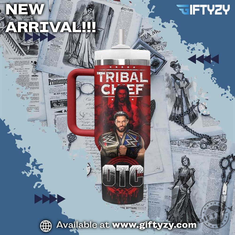 Roman Reigns Tribal Chief Stanley Handle Tumbler 3 Roman Reigns Tribal Chief Stanley Handle Tumbler