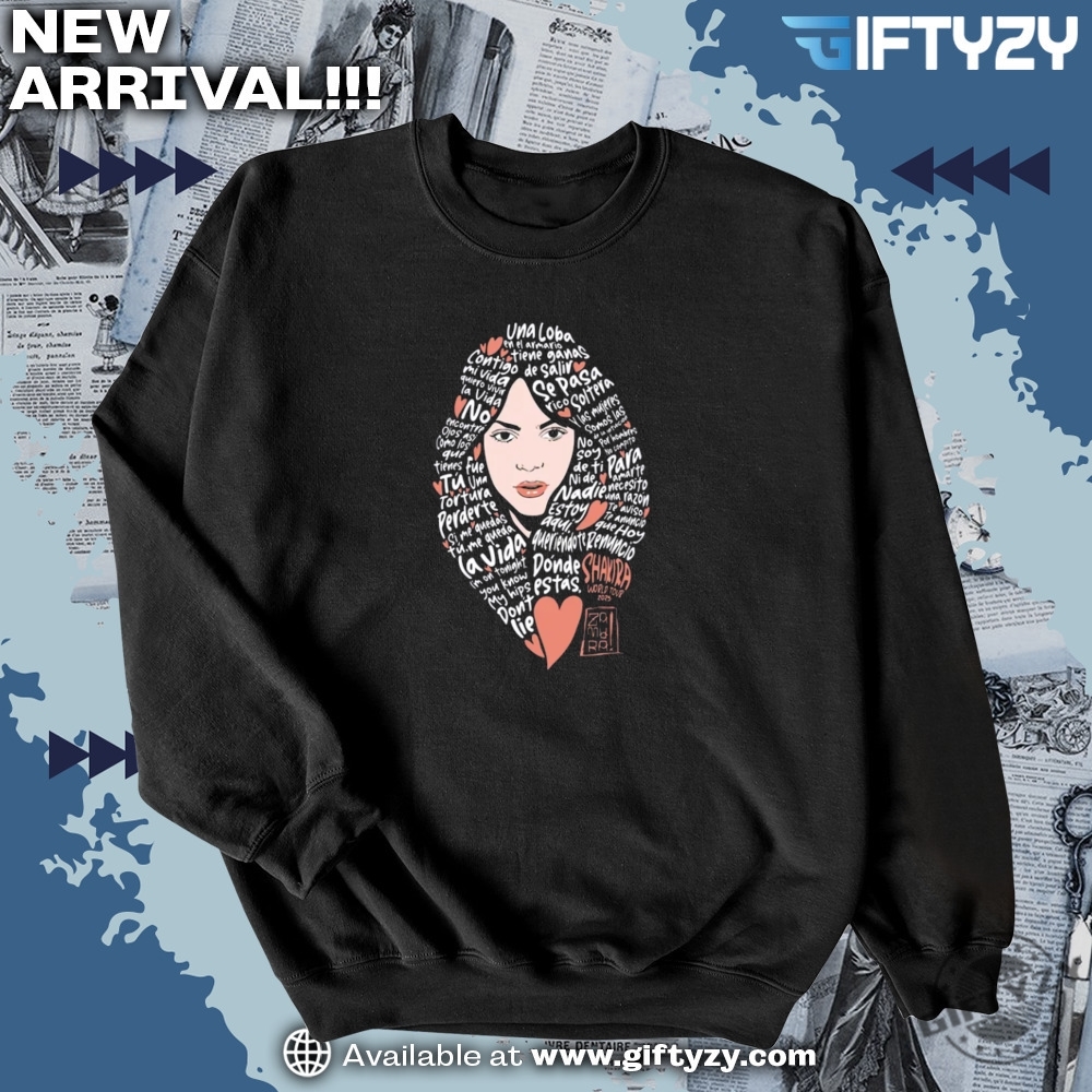 Shakira World Tour 2025 Las Mujeres Ya No Lloran New Song Shirt giftyzy 2