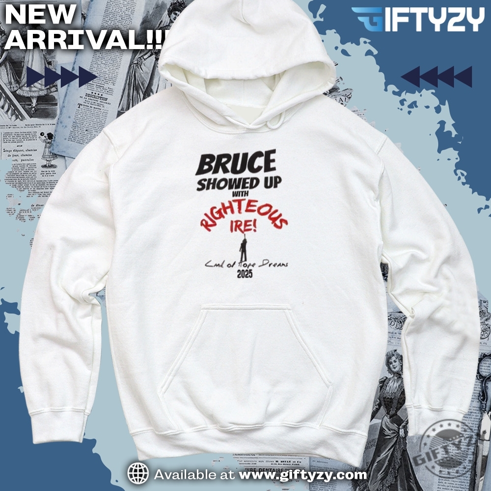 Music T-Shirt Trending ideas in 2025 5 Bruce Showed Up Unisex Shirt