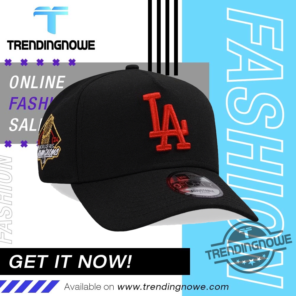 "Shop Iconic Sports Apparel: Exclusive Shirts and Hats Collection 2024" 4 Los Angeles Dodgers World Series Champs 2024 Hat