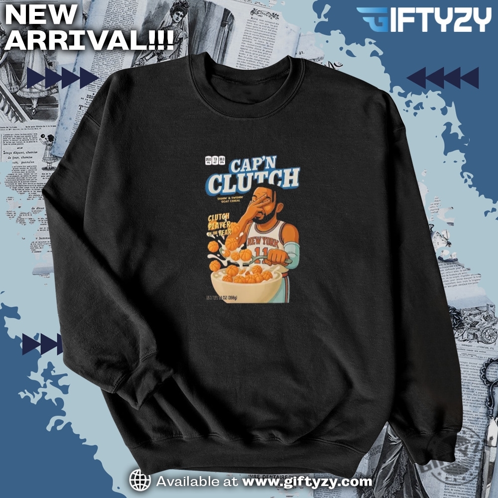 Nba Basketball Captain Clutch Jalen Brunson Knicks Shirt 4 NBA Basketball Captain Clutch Jalen Brunson Knicks Shirt