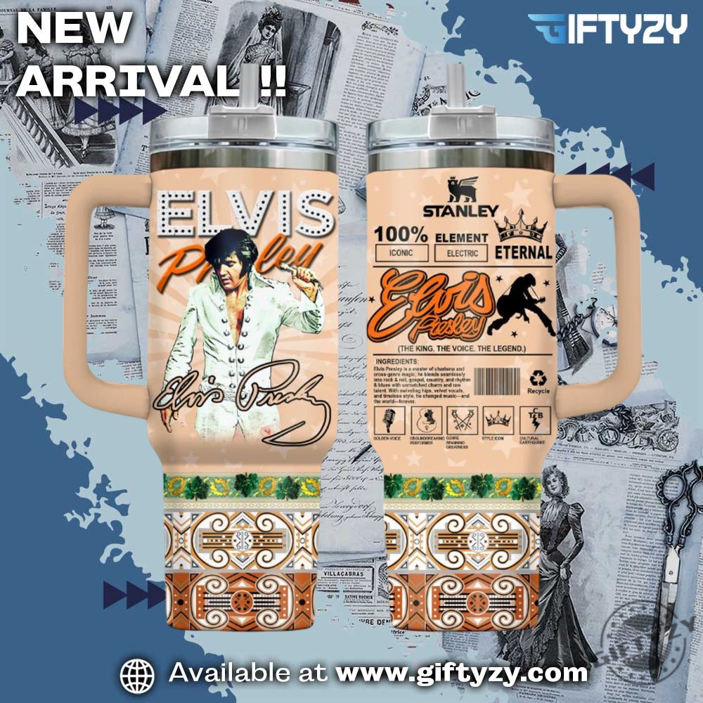 Music T-Shirt Trending ideas in 2025 13 Elvis Presley Legend Tumbler With Handle Stanley