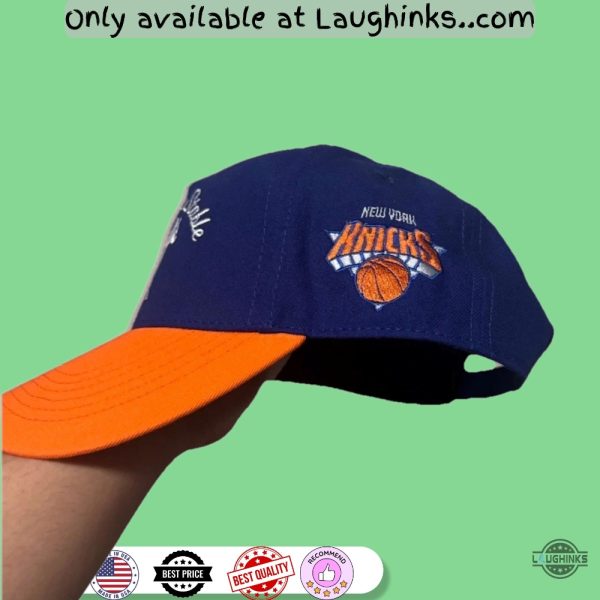 new siegelman stable new york knicks hat snapback baseball trucker cap msg eastern conference finals replica laughinks 1