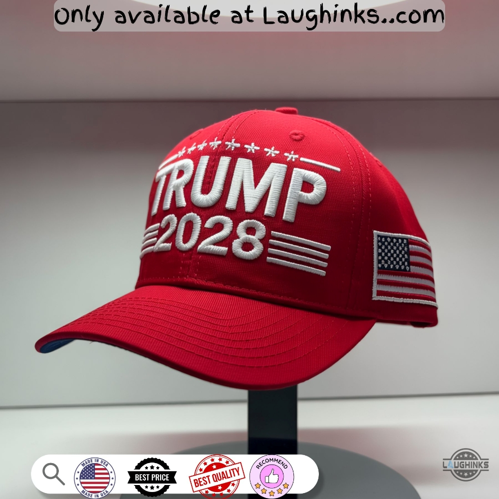 Trump 2028 Red Hat Make America Great Again Maga Embroidered And Printed Baseball Hat 5 TRUMP 2028 Red Hat Make America Great Again MAGA Embroidered and Printed Baseball Hat