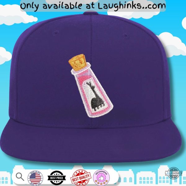 disney kuzcos poison embroidered snapback hat