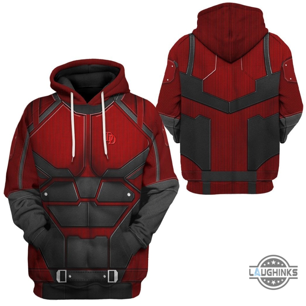 Daredevil Costume Cosplay Aop Shirts 16 Daredevil costume cosplay AOP shirts