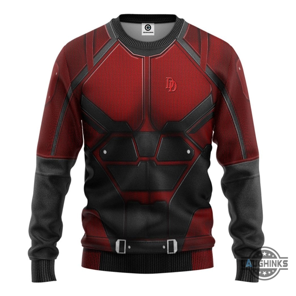 Daredevil Costume Cosplay Aop Shirts 22 Daredevil costume cosplay AOP shirts