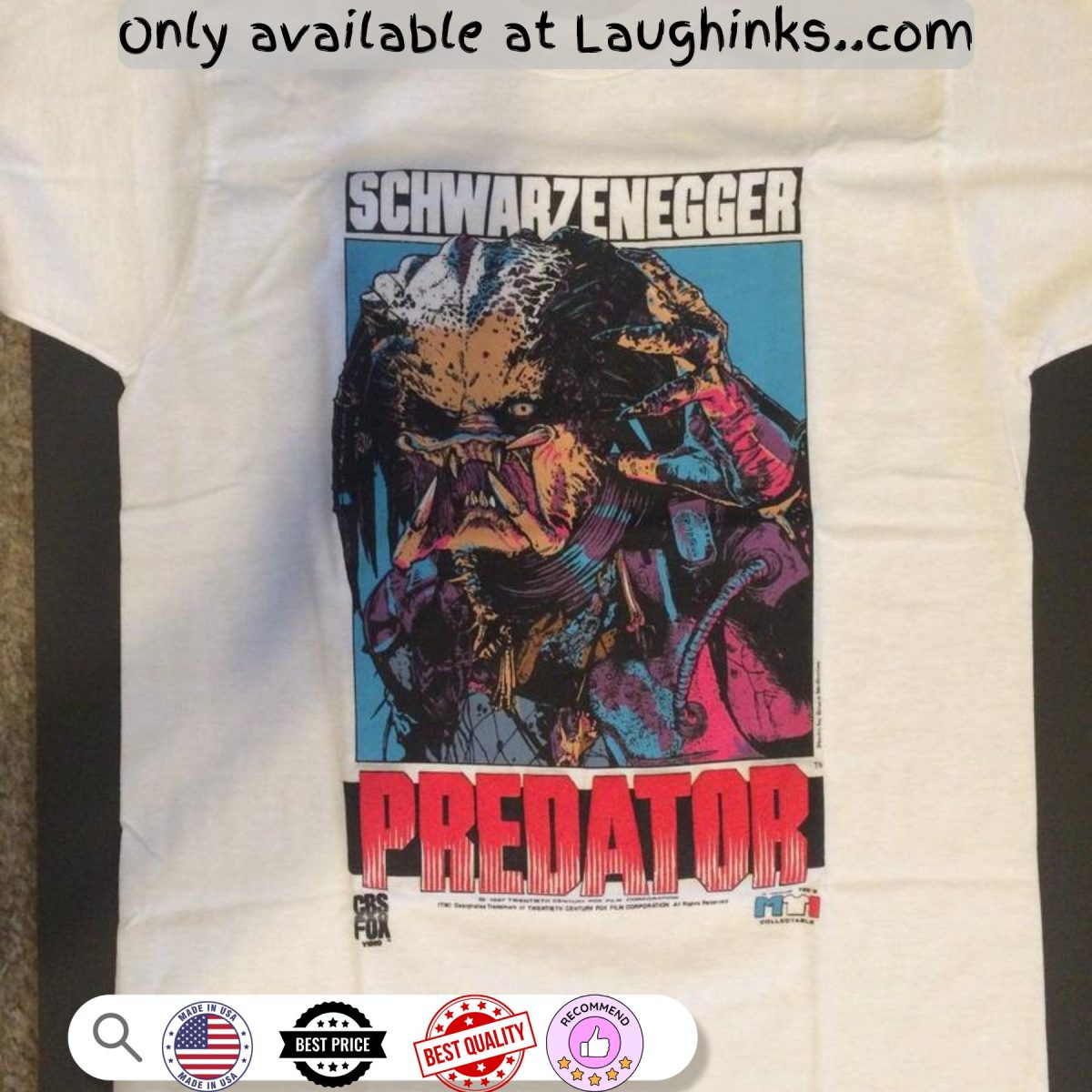 predator schwarzenegger 1987 crewneck sweatshirt t shirt hoodie