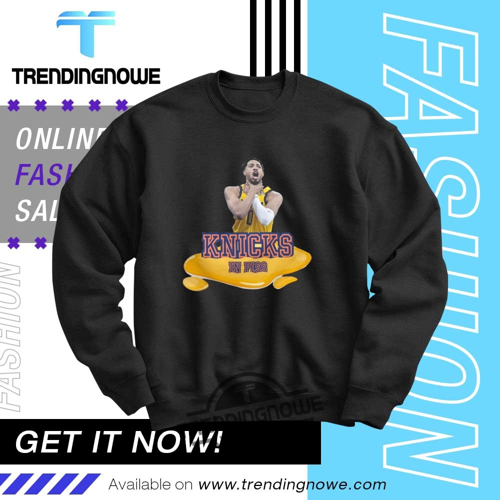 Tyrese Haliburton Choke Knicks In Piss Shirt 10 Tyrese Haliburton Choke KNICKS IN PISS Shirt