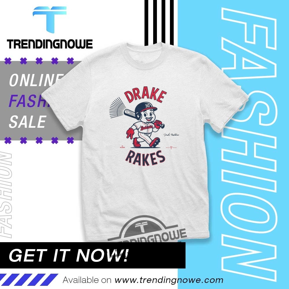 "Stylish Graphic Tees: Unique Celebrity and Pop Culture Designs" 9 Rotowear Drake Rakes Shirt
