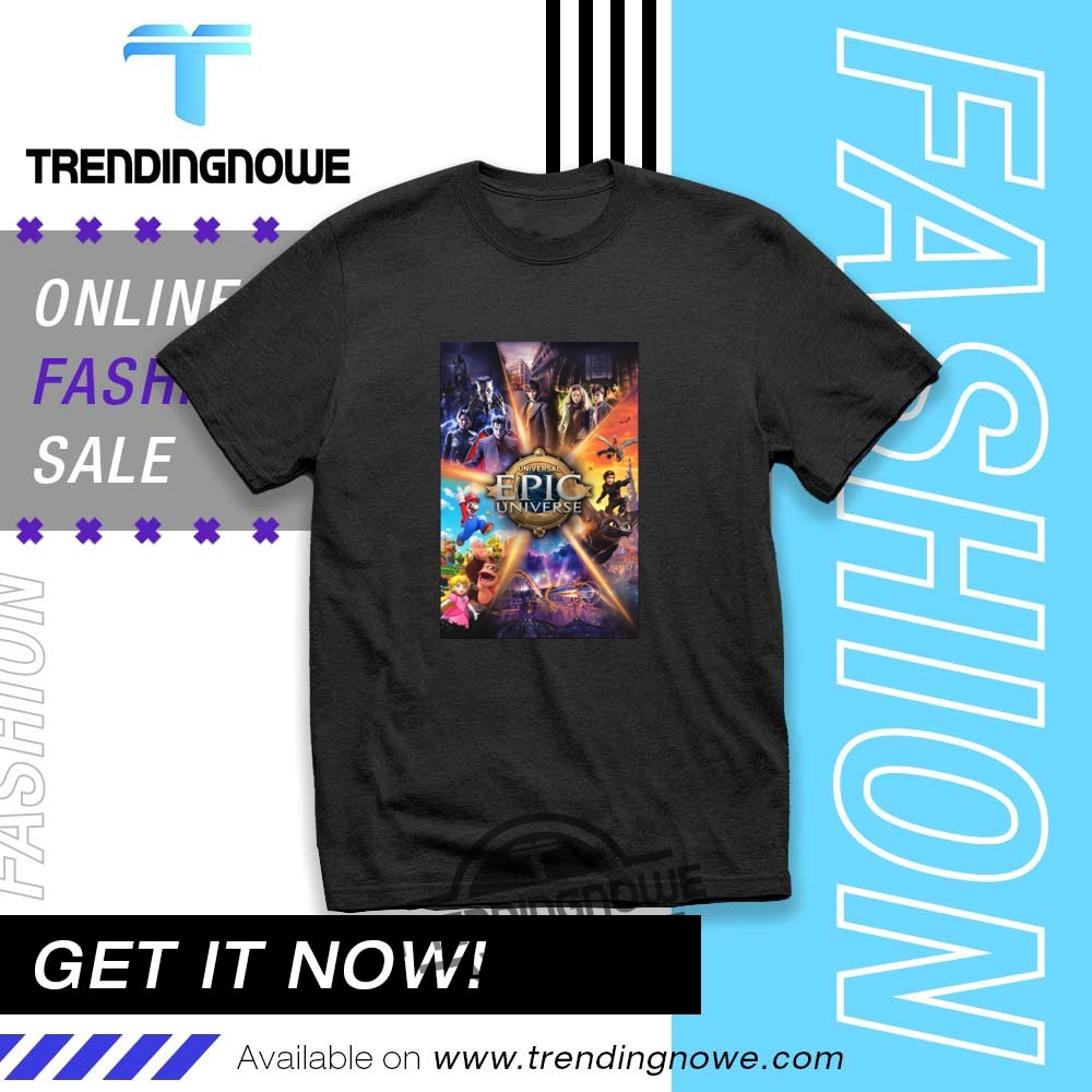 "Stylish Graphic Tees: Unique Celebrity and Pop Culture Designs" 13 Official Disney Grand Opening Epic Universe Shirts