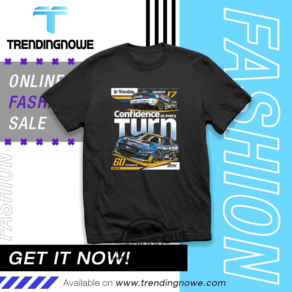 "Stylish Graphic Tees: Unique Celebrity and Pop Culture Designs" 15 Rfk Racing 2025 Trimble Shirt