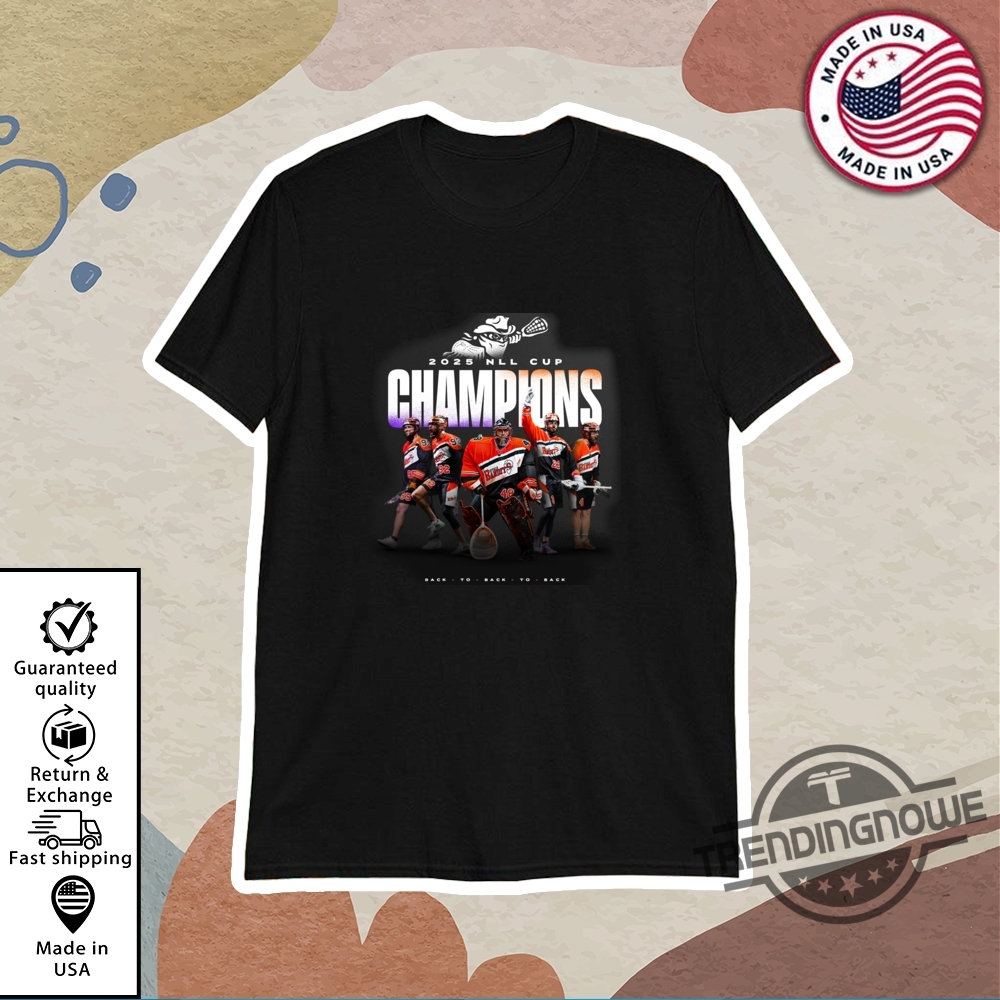 Buffalo Bandits 2025 Nll Cup Champions Shirt trendingnowe 1