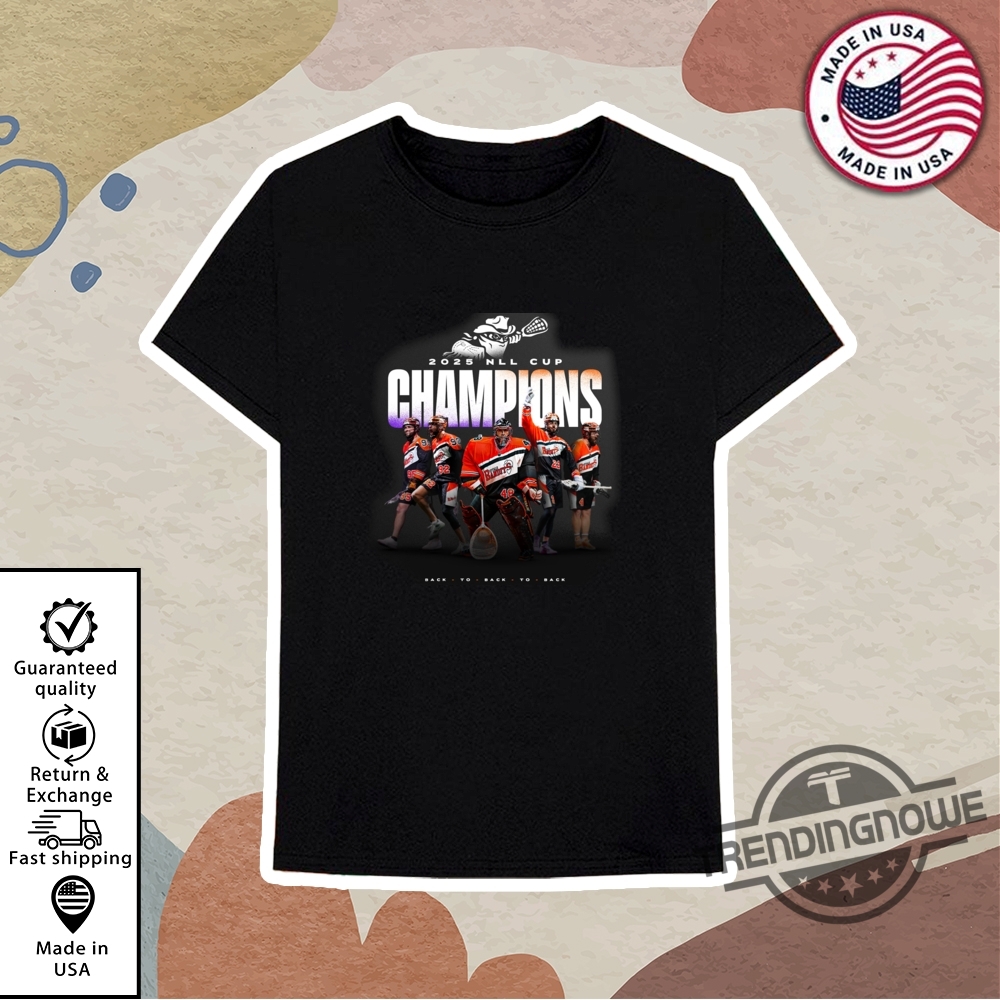 Buffalo Bandits 2025 Nll Cup Champions Shirt 10 Buffalo Bandits 2025 NLL Cup Champions Shirt