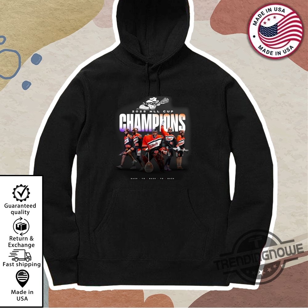 Buffalo Bandits 2025 Nll Cup Champions Shirt 11 Buffalo Bandits 2025 NLL Cup Champions Shirt