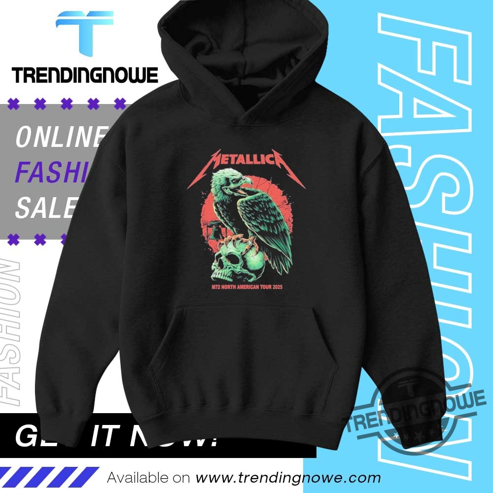 Metallica M72 North American Tour 2025 Philadelphia Shirt 9 Metallica M72 North American Tour 2025 Philadelphia Shirt
