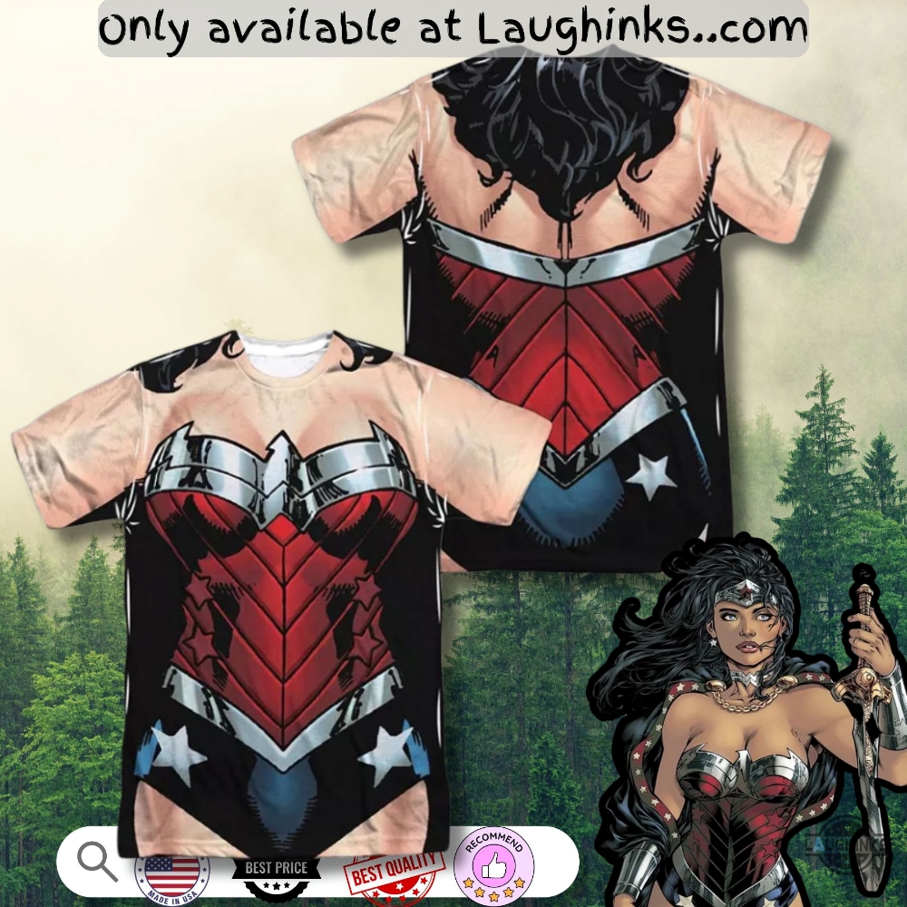Wonder Woman 52 Costume Aop Shirt 6 WONDER WOMAN 52 COSTUME AOP Shirt