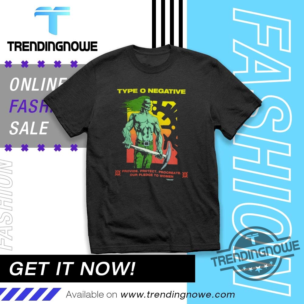Type O Negative Vintage Provide Protect Procreate Shirt trendingnowe 1