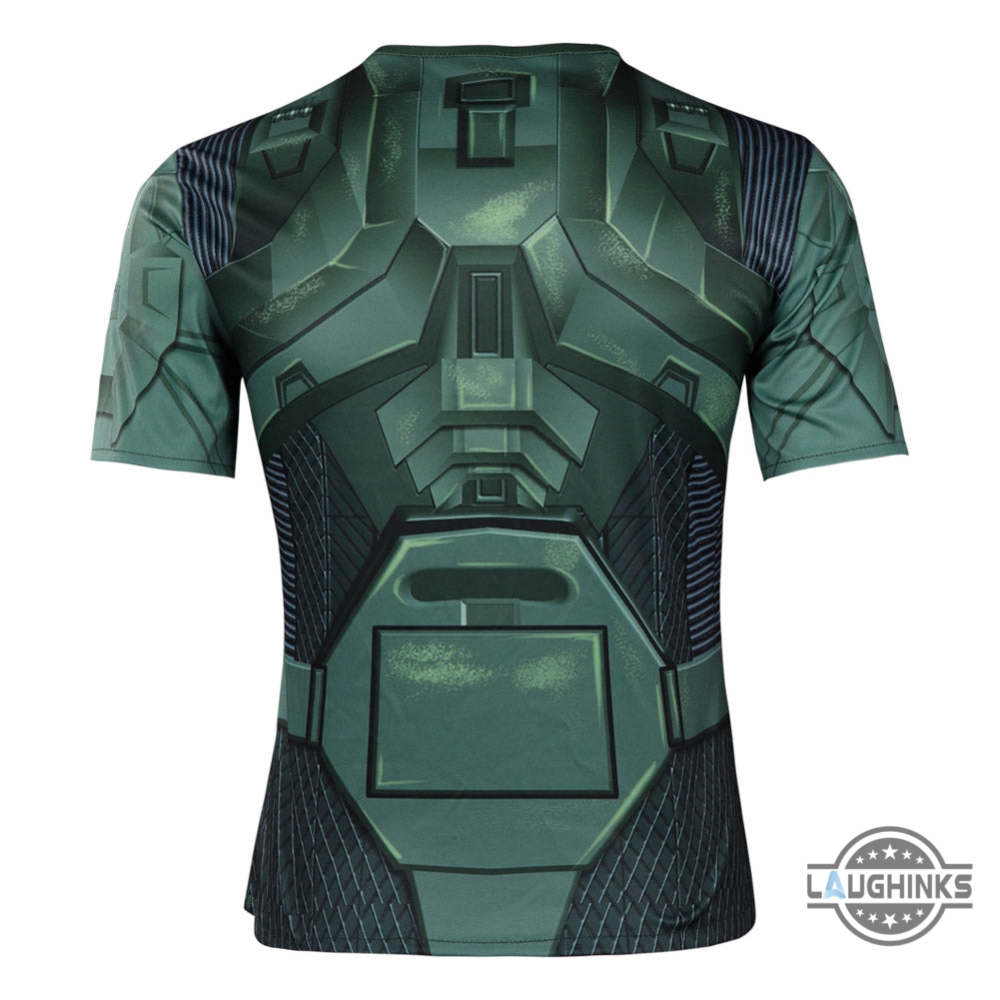Halo Season 1 Master Chief John 117 Cosplay Costume Aop Shirts 11 Halo Season 1 Master Chief John 117 Cosplay Costume AOP Shirts