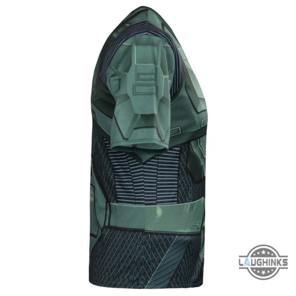 halo season 1 master chief john 117 cosplay costume aop shirts