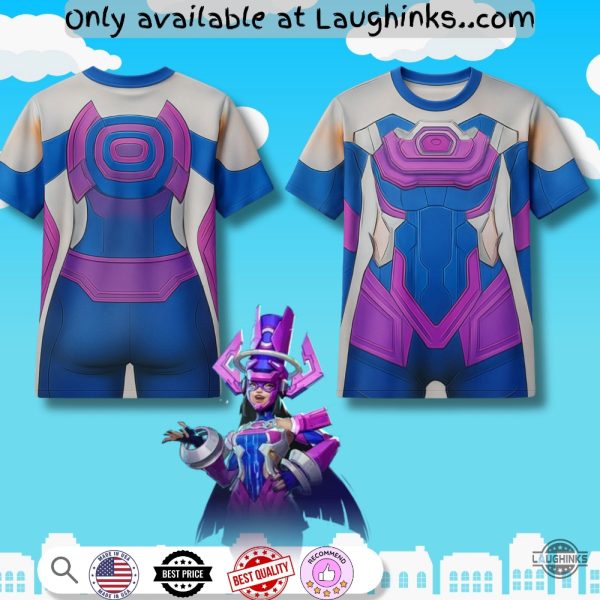 marvel rivals will of galacta costume 3d shirt