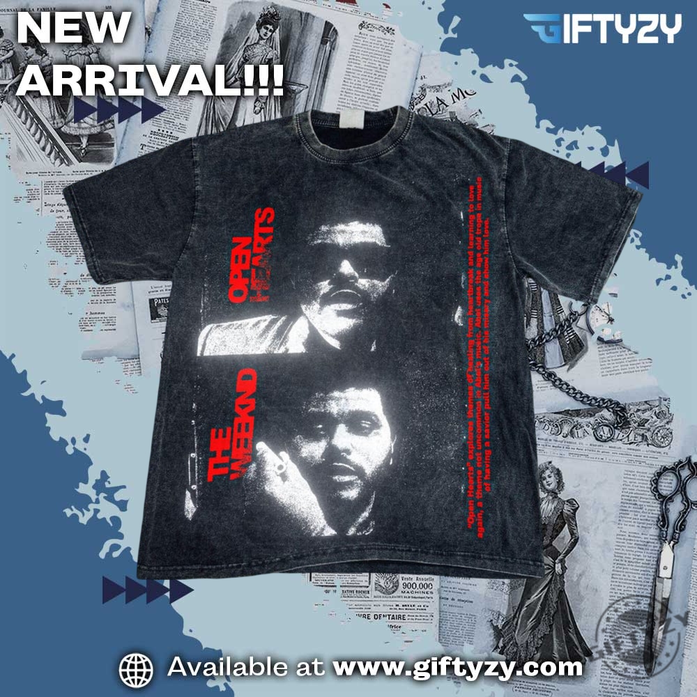 The Weeknd Doublesided Music Vintage Shirt