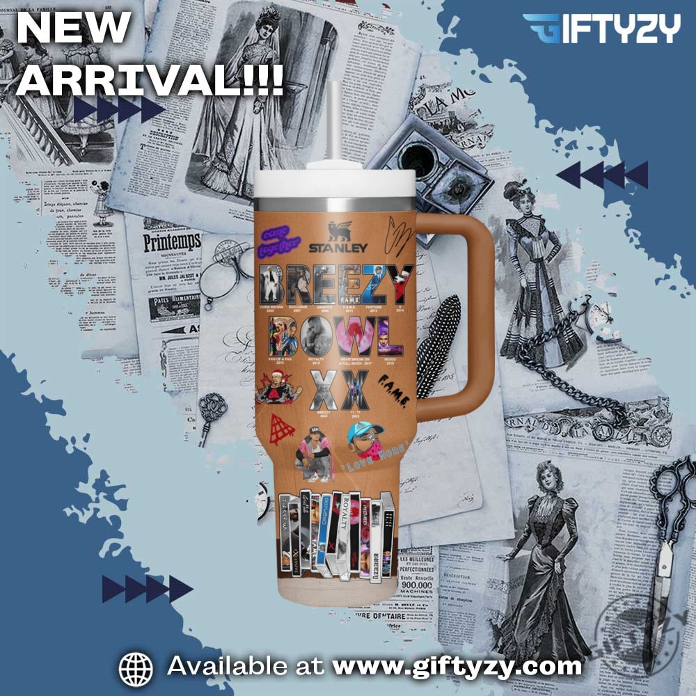 Chris Brown Breezy Bowl Xx Stanley Handle Tumbler 5 Chris Brown Breezy Bowl XX stanley handle tumbler