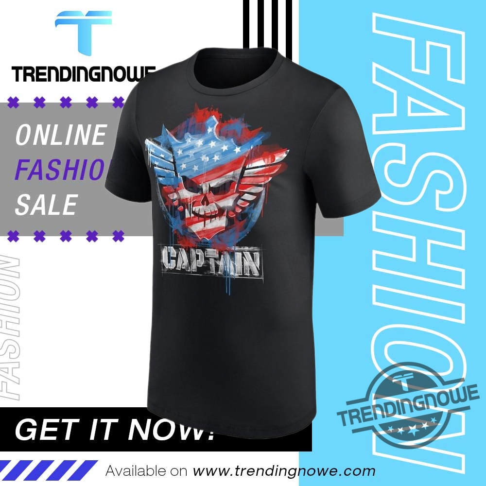WWE Cody Rhodes Captain Shirt 6 WWE Cody Rhodes Captain Shirt