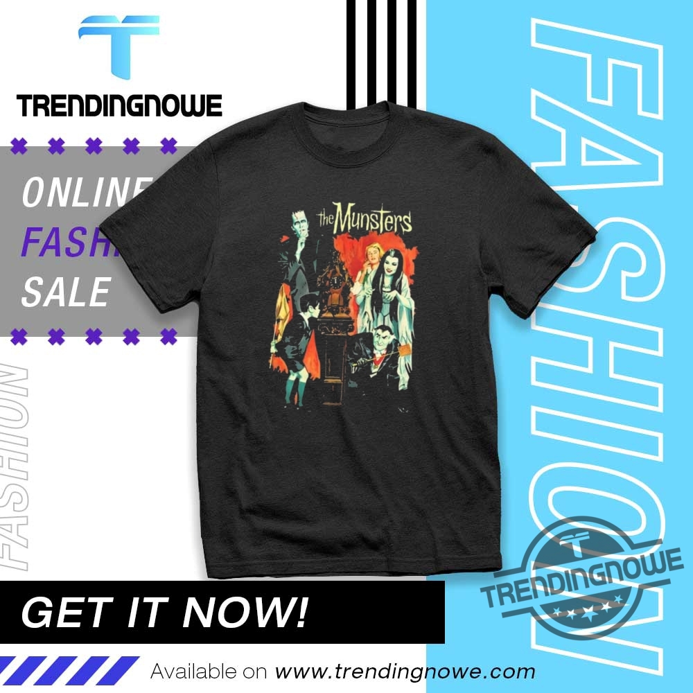 Frankenstein Horror Movie The Munsters Halloween Shirt trendingnowe 1