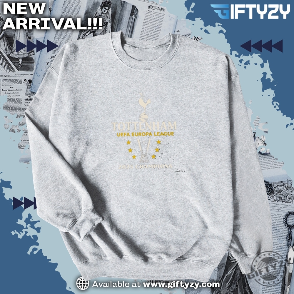 Tottenham Hotspur Football Club Europa League Champions 2025 Shirt