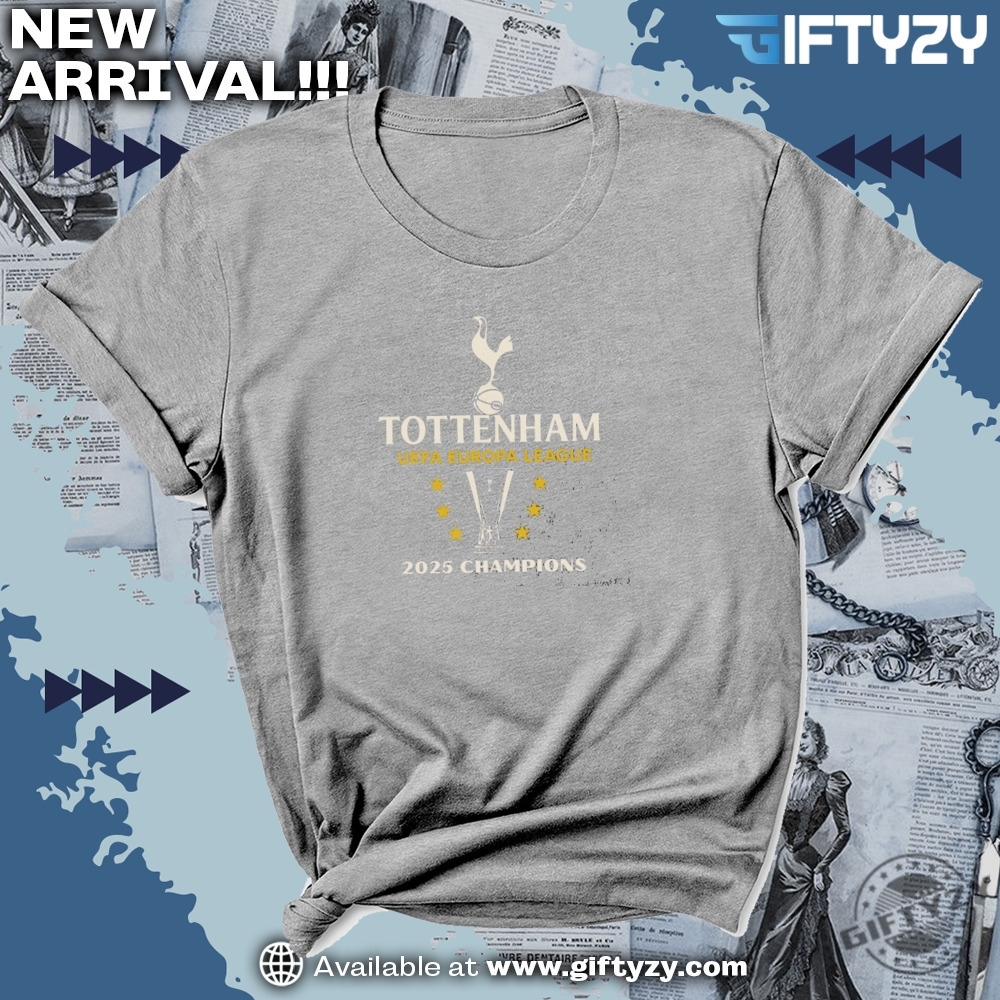 Tottenham Hotspur Football Club Europa League Champions 2025 Shirt 3 Tottenham Hotspur Football Club Europa League Champions 2025 Shirt