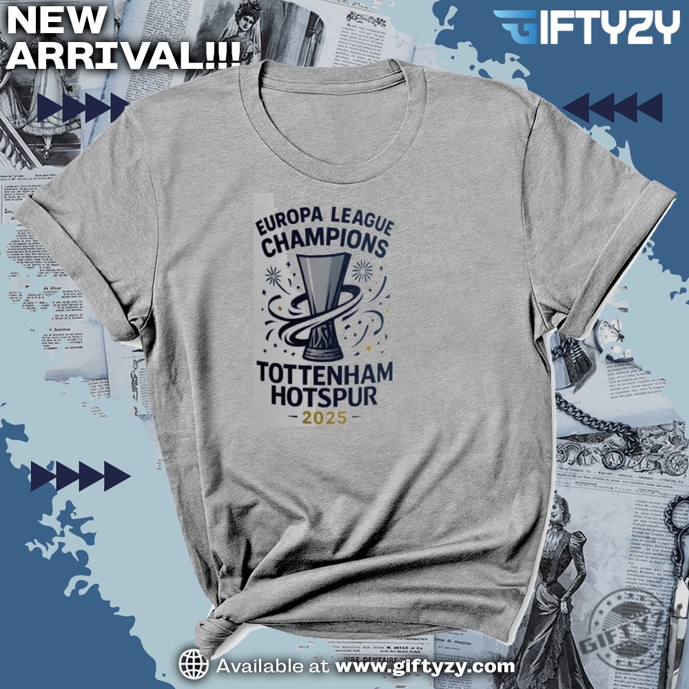 Tottenham Spurs Europa League Champions 2025 Shirt 3 Tottenham Spurs Europa League Champions 2025 Shirt
