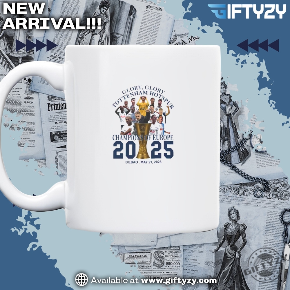 Tottenham Hotspur Europa League C2 Champions 2025 Shirt 5 Tottenham Hotspur Europa League C2 Champions 2025 Shirt
