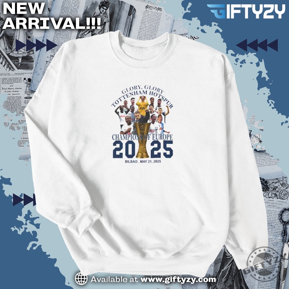 Tottenham Hotspur Europa League C2 Champions 2025 Shirt 6 Tottenham Hotspur Europa League C2 Champions 2025 Shirt