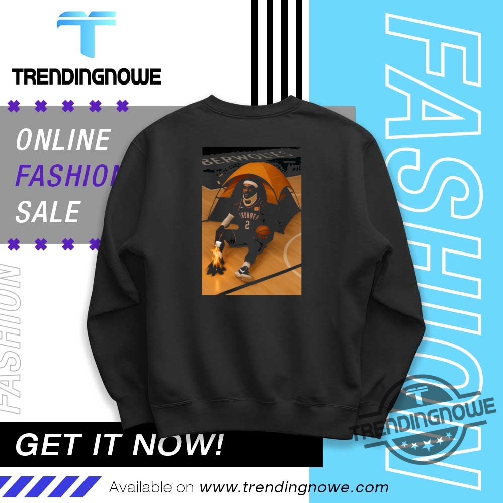 Funny Shai Gilgeous Alexander Camping 2025 Shirt 10 Funny Shai Gilgeous Alexander Camping 2025 Shirt