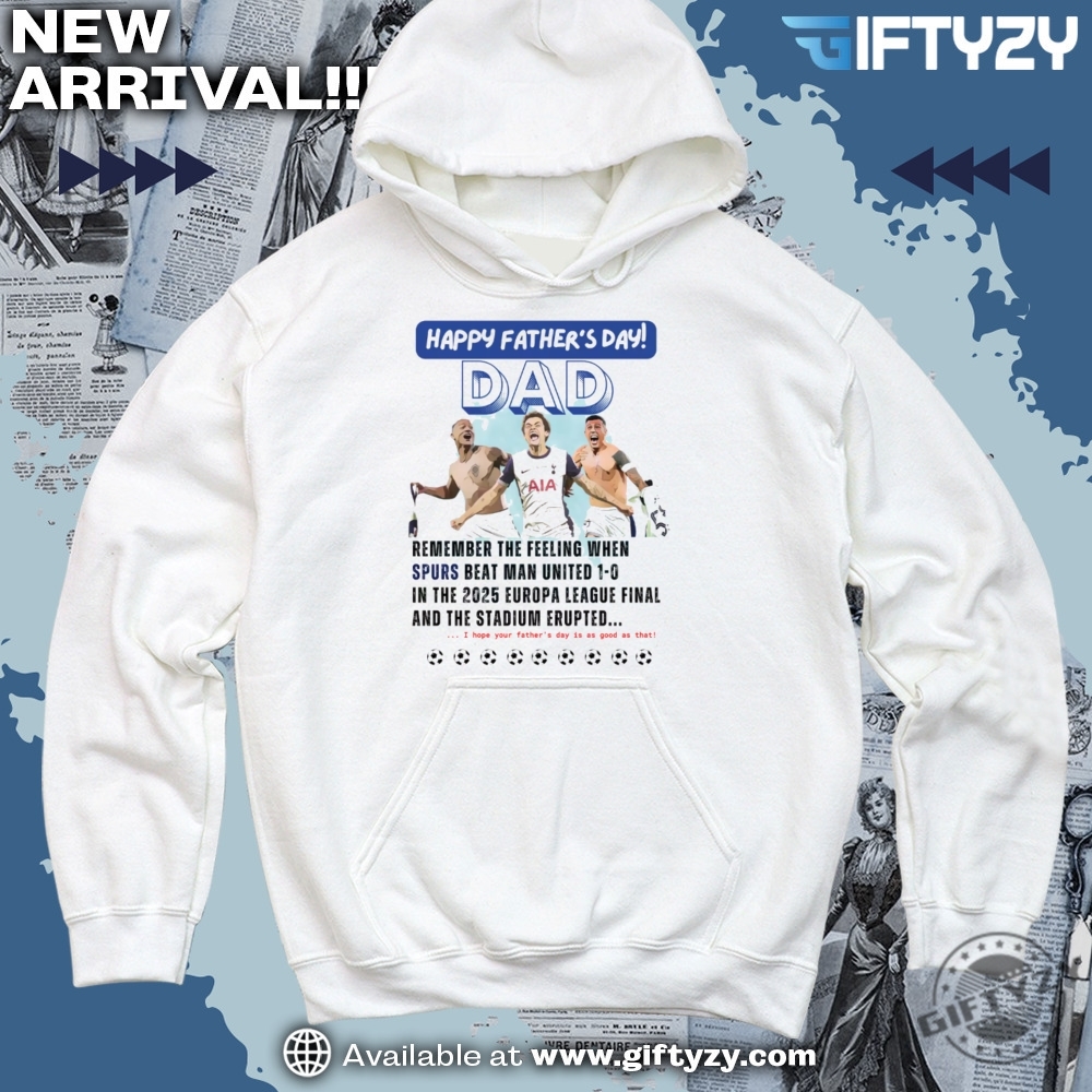 Tottenham Hotspurs 2025 Uefa Europa League Final Winners Shirt